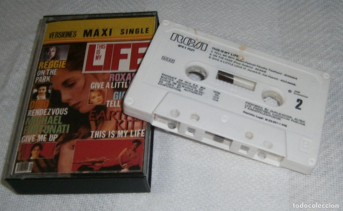 Casetes antiguos: versiones maxi single this is my Life Eartha KITT - Foto 2