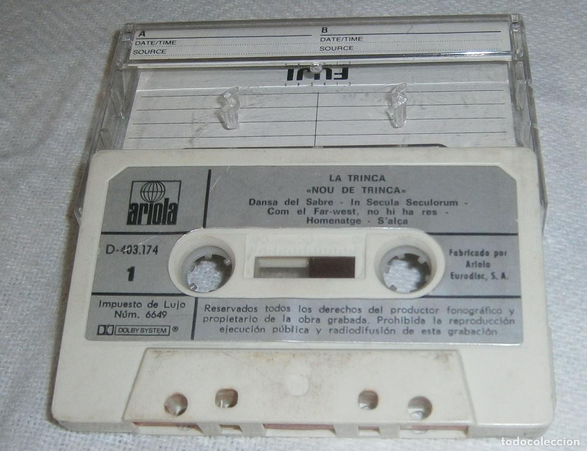 Casetes antiguos: casete de la trinca a&ntilde;o 1981 - Foto 1