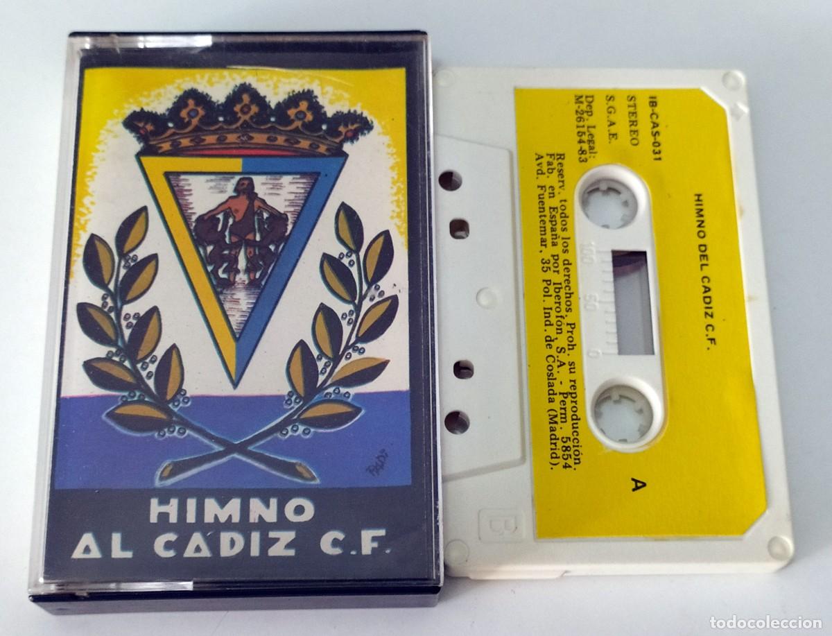 Casetes antiguos: CASSETTE HIMNO AL CADIZ C.F.