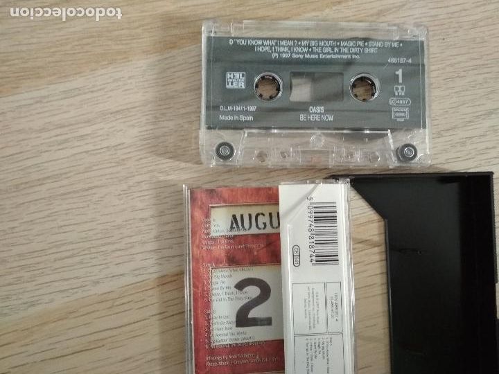 Casetes antiguos: Oasis &lrm;&ndash; Be Here Now 1997, ed espa&ntilde;ola - Foto 2