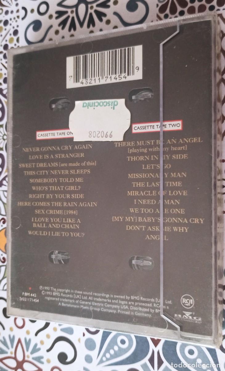 Casetes antiguos: *DESCATALOGADO* CASSETTE EURYTHMICS - Foto 2