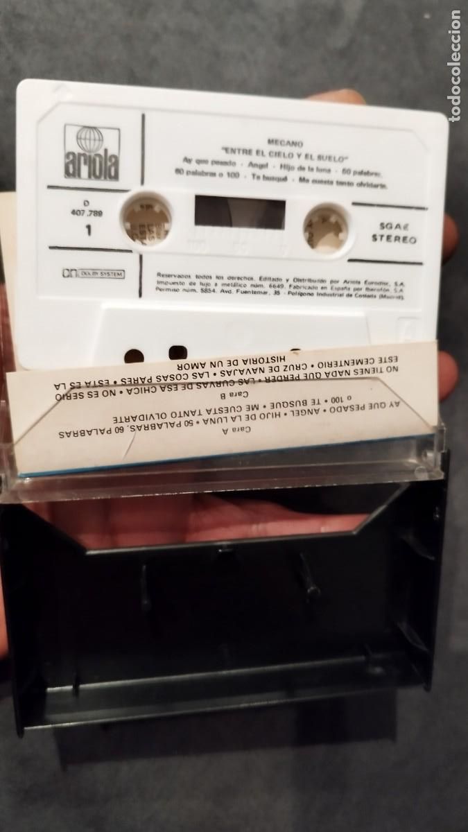 Casetes antiguos: Mecano,entre el cielo y el suelo - Foto 3