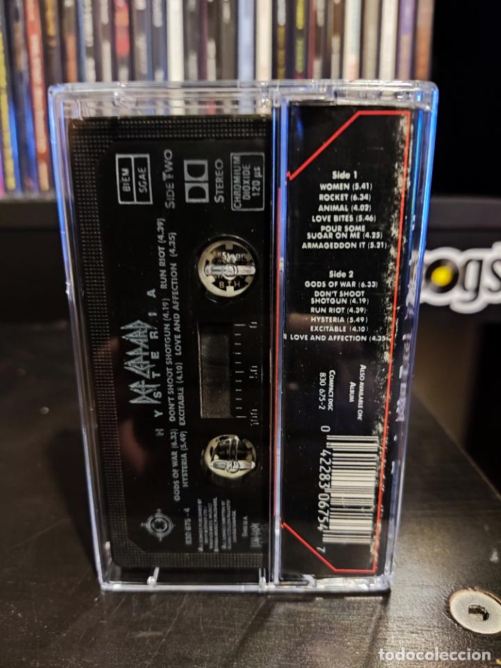 Casetes antiguos: DEF LEPPARD - HYSTERIA - Foto 2