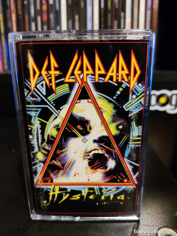 Casetes antiguos: DEF LEPPARD - HYSTERIA - Foto 1