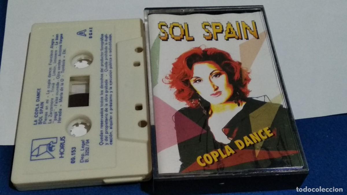 Casetes antiguos: SOL SPAIN / COPLA DANCE - 1994 HORUS - CASETE CINTA - MUY POCO USO