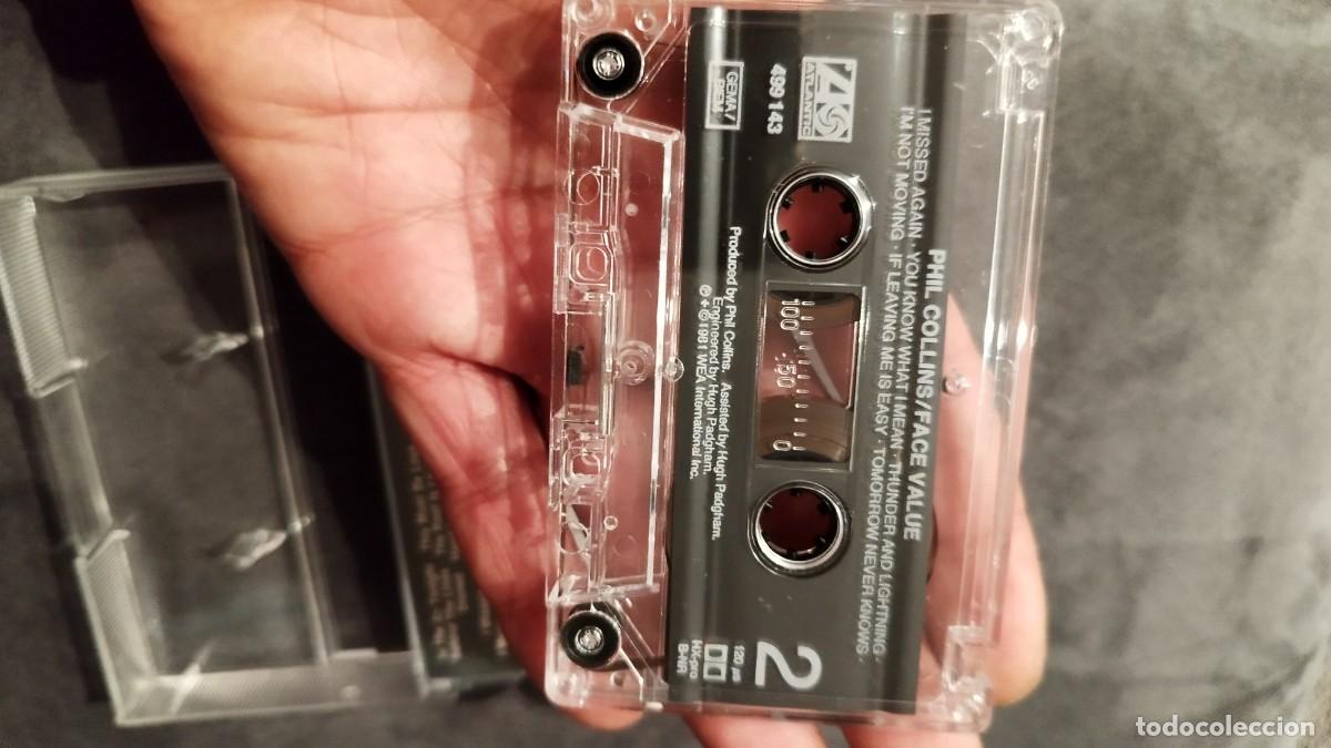 Casetes antiguos: Phil Collins &ndash; Face Value.Cinta Casete k7 - Foto 4