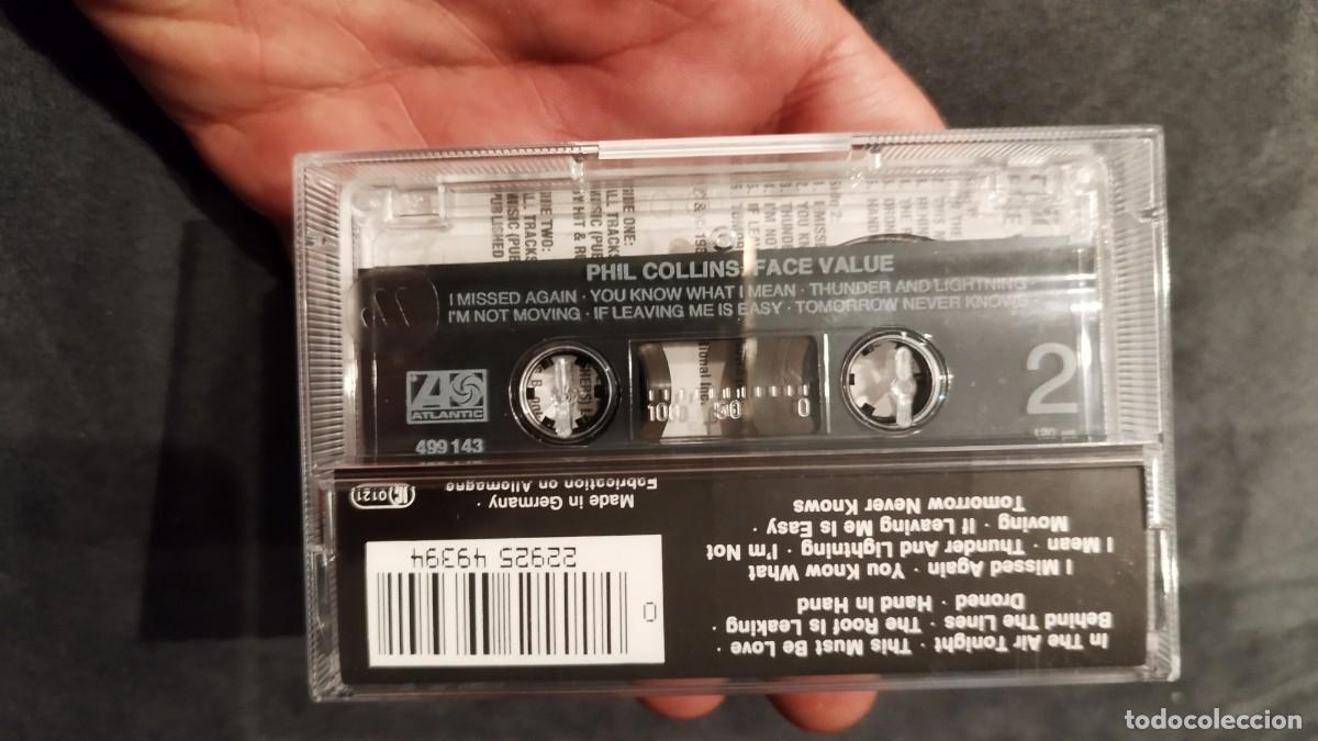 Casetes antiguos: Phil Collins &ndash; Face Value.Cinta Casete k7 - Foto 5