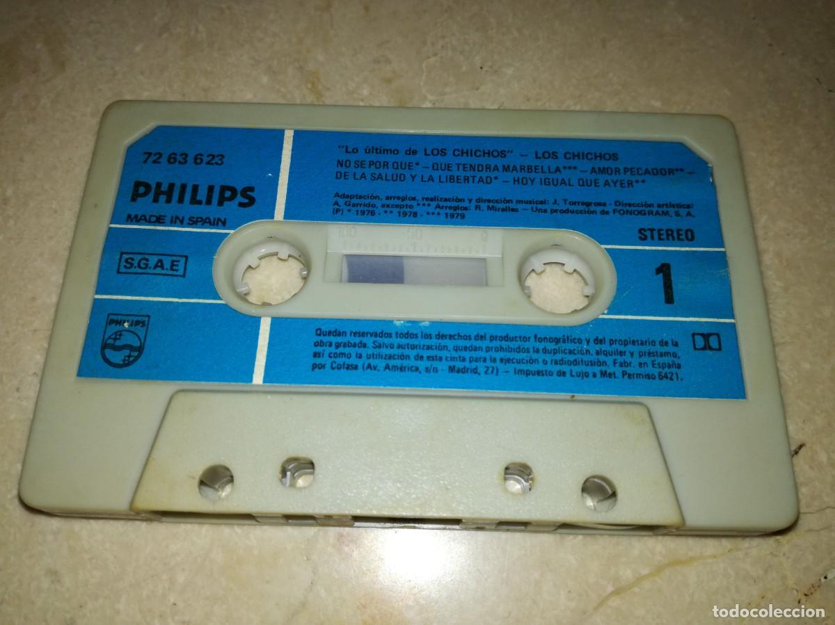 Casetes antiguos: CASETE SIN PORTADA DE LO ULTIMO DE LOS CHICHOS-PHILIPS-ORIGINAL 1980