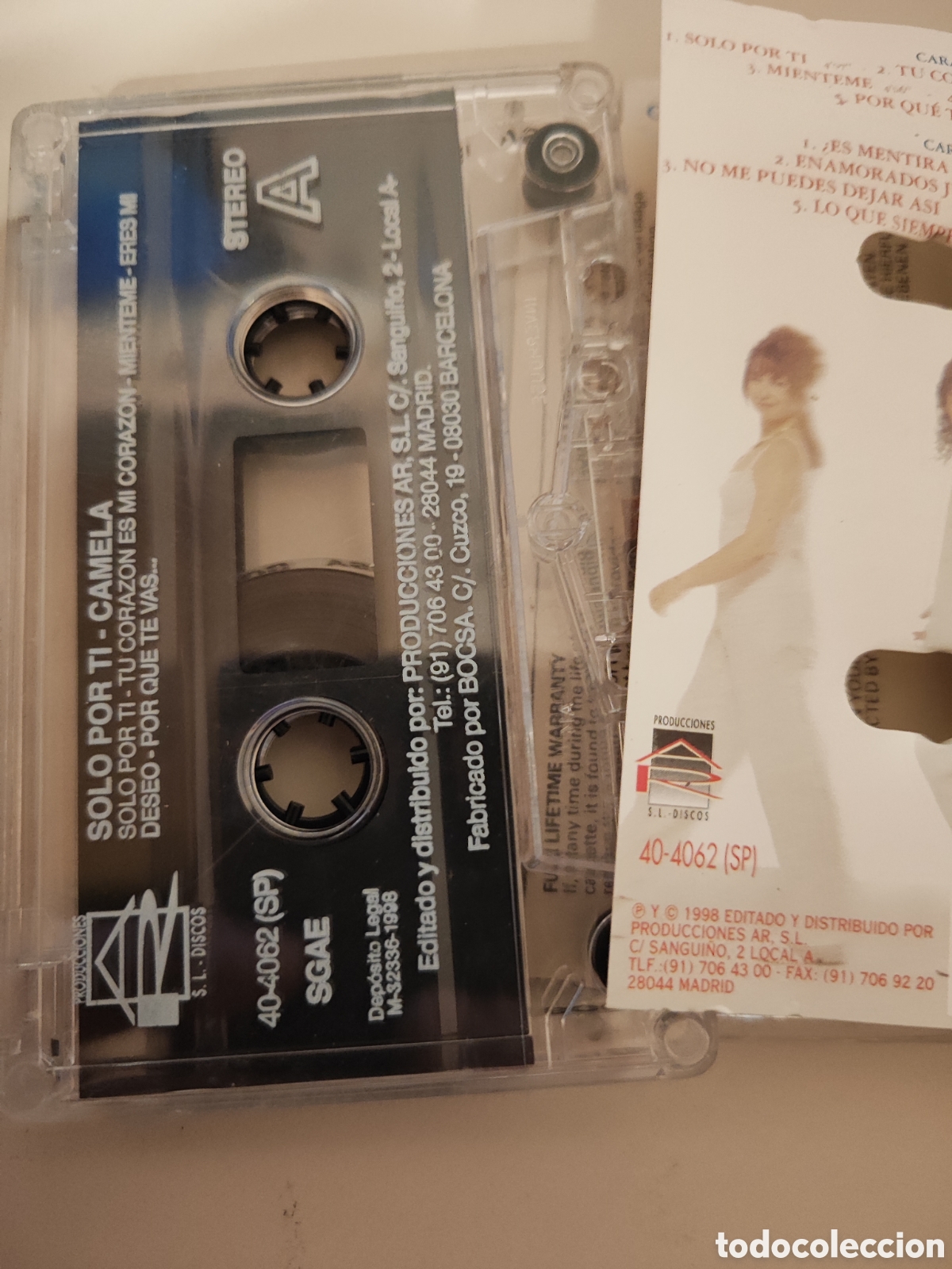 Casetes antiguos: Cassette Camela - Foto 3