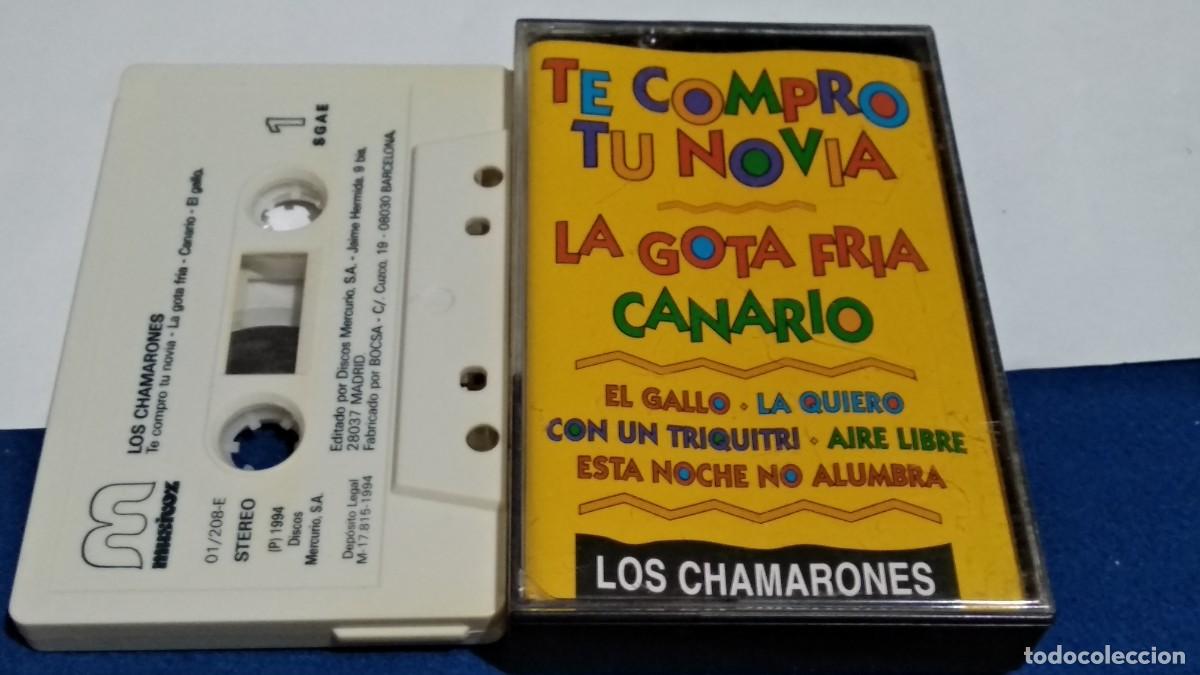 Casetes antiguos: TE COMPRO TU NOVIA / LOS CHAMARONES RUMBAS - 1994 MERCURIO - CASETE CINTA CASSETTE
