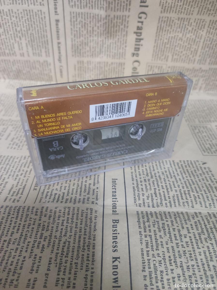 Casetes antiguos: MI BUENOS AIRES QUERIDO CARLOS GARDEL - Foto 2