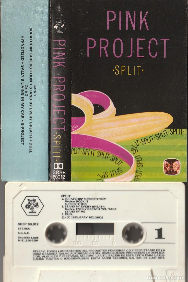 Casetes antiguos: PINK PROJECT - SPLIT (CASSETTE SANNI 1983) - Foto 1
