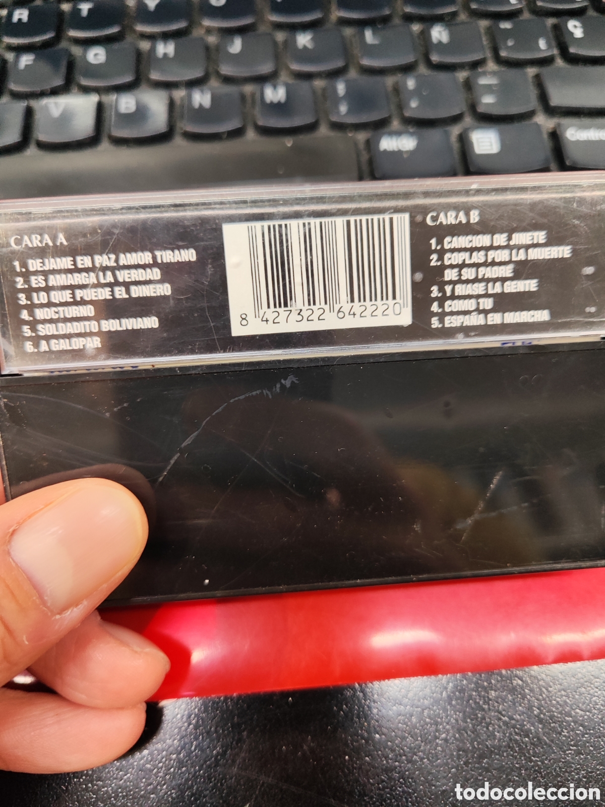 Casetes antiguos: Cassette Paco Ib&aacute;&ntilde;ez - Foto 2