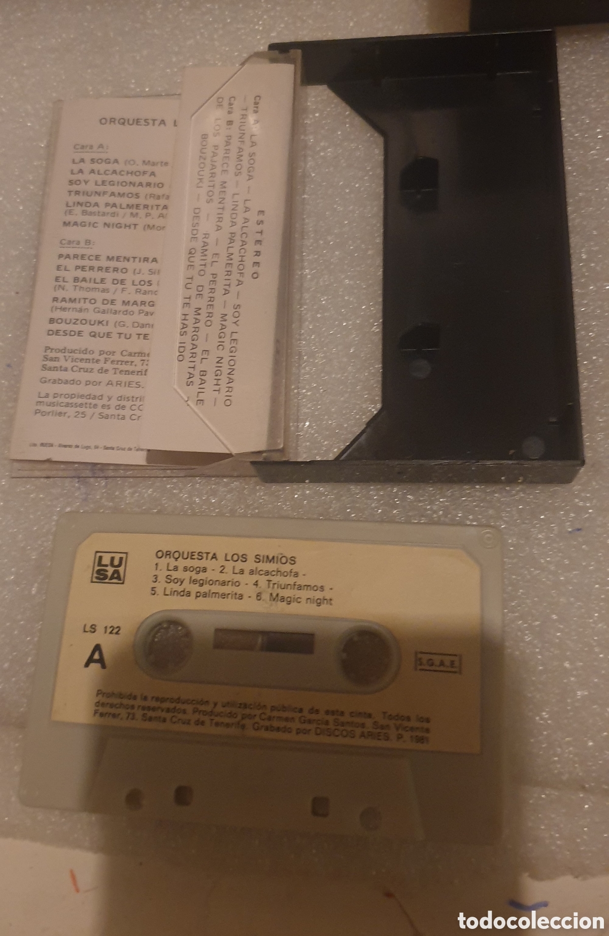 Casetes antiguos: Orquesta Los Simios - Foto 2