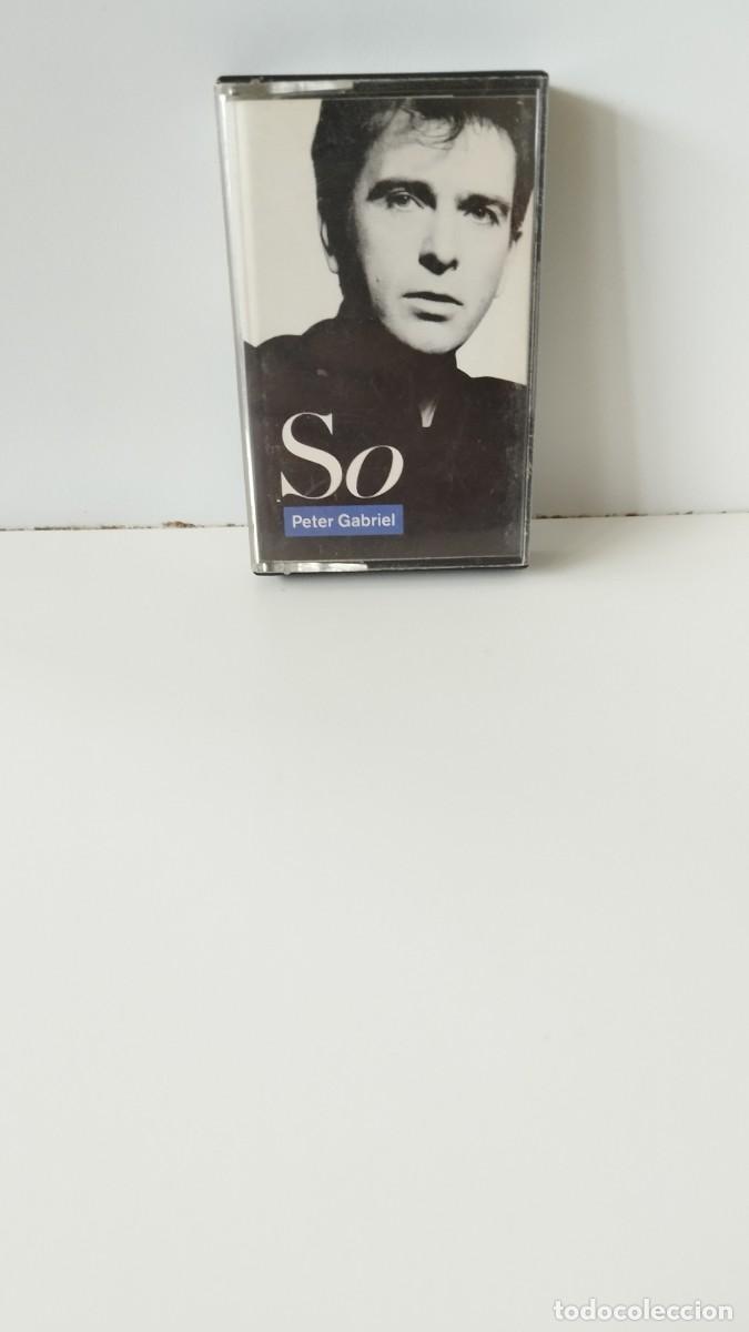 Casetes antiguos: Peter Gabriel &ndash; So.Cinta Casete K7 - Foto 1
