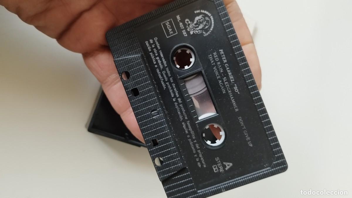 Casetes antiguos: Peter Gabriel &ndash; So.Cinta Casete K7 - Foto 3