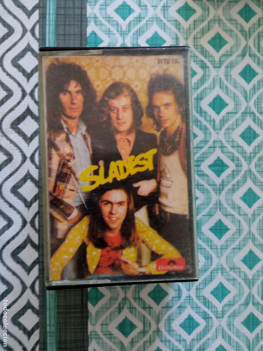 Casetes antiguos: Slade &lrm;&ndash; Sladest CASETE SPAIN - Foto 1