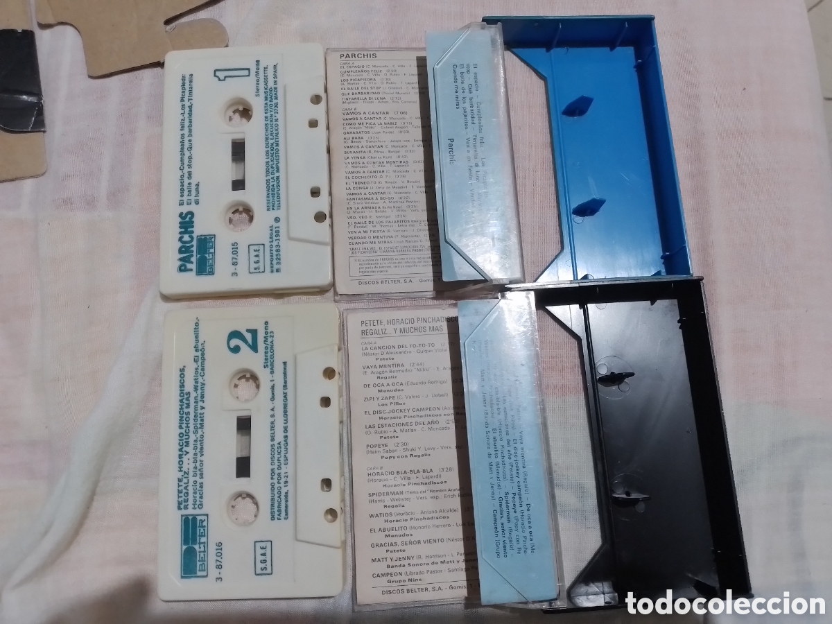 Casetes antiguos: Parchis Cassette doble y sus amigos - Foto 3
