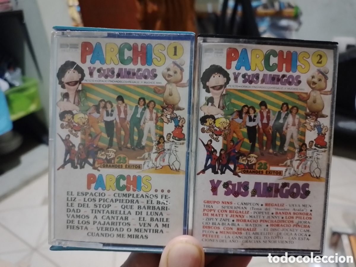 Casetes antiguos: Parchis Cassette doble y sus amigos - Foto 1