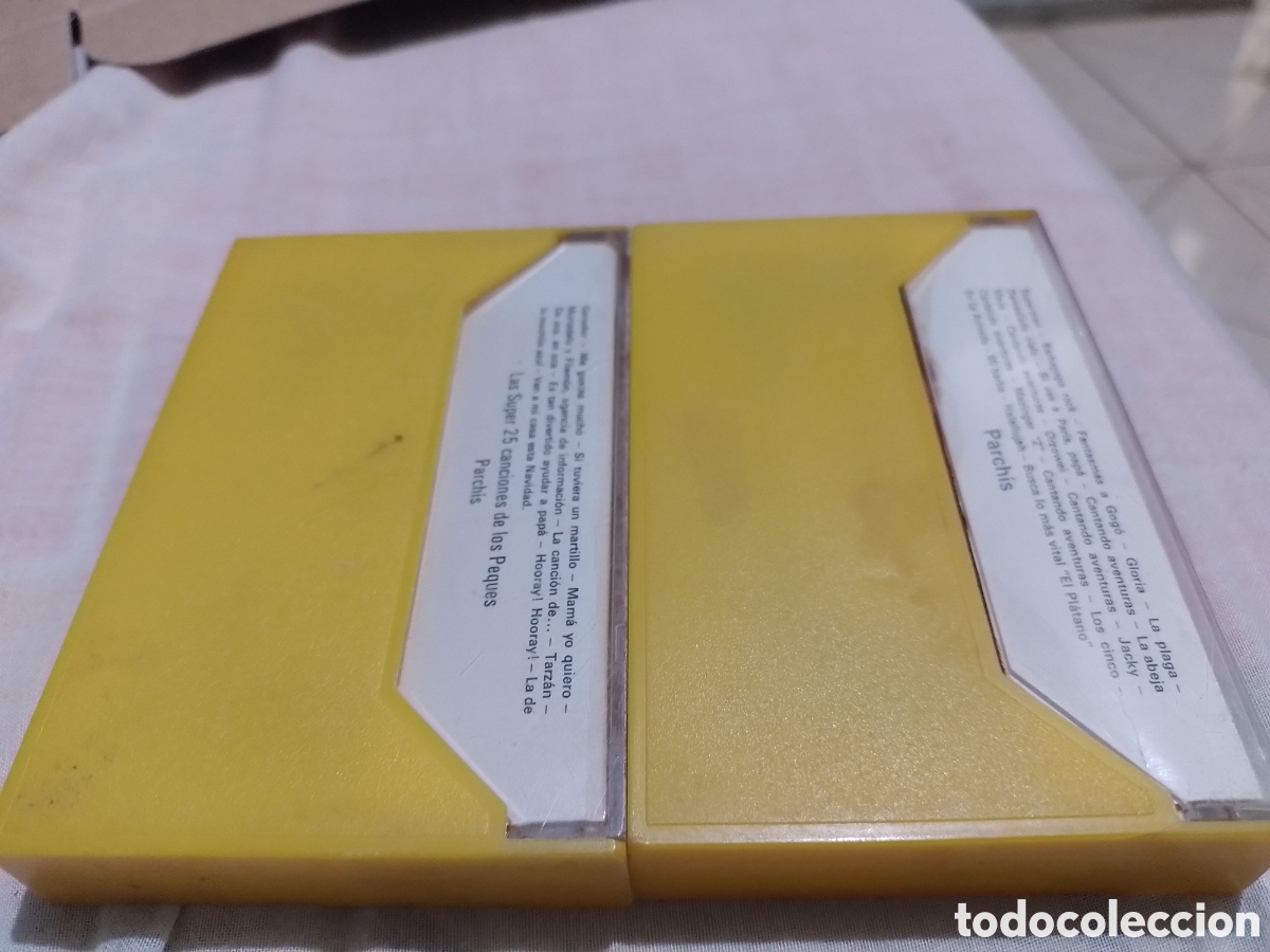 Casetes antiguos: Parchis Cassette doble Las Super 25 Canciones - Foto 2