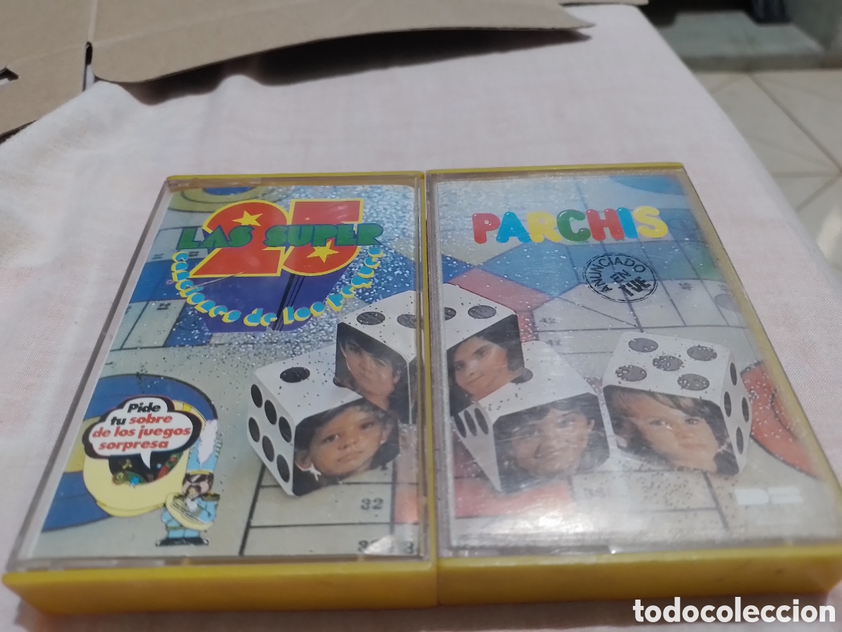 Casetes antiguos: Parchis Cassette doble Las Super 25 Canciones - Foto 1