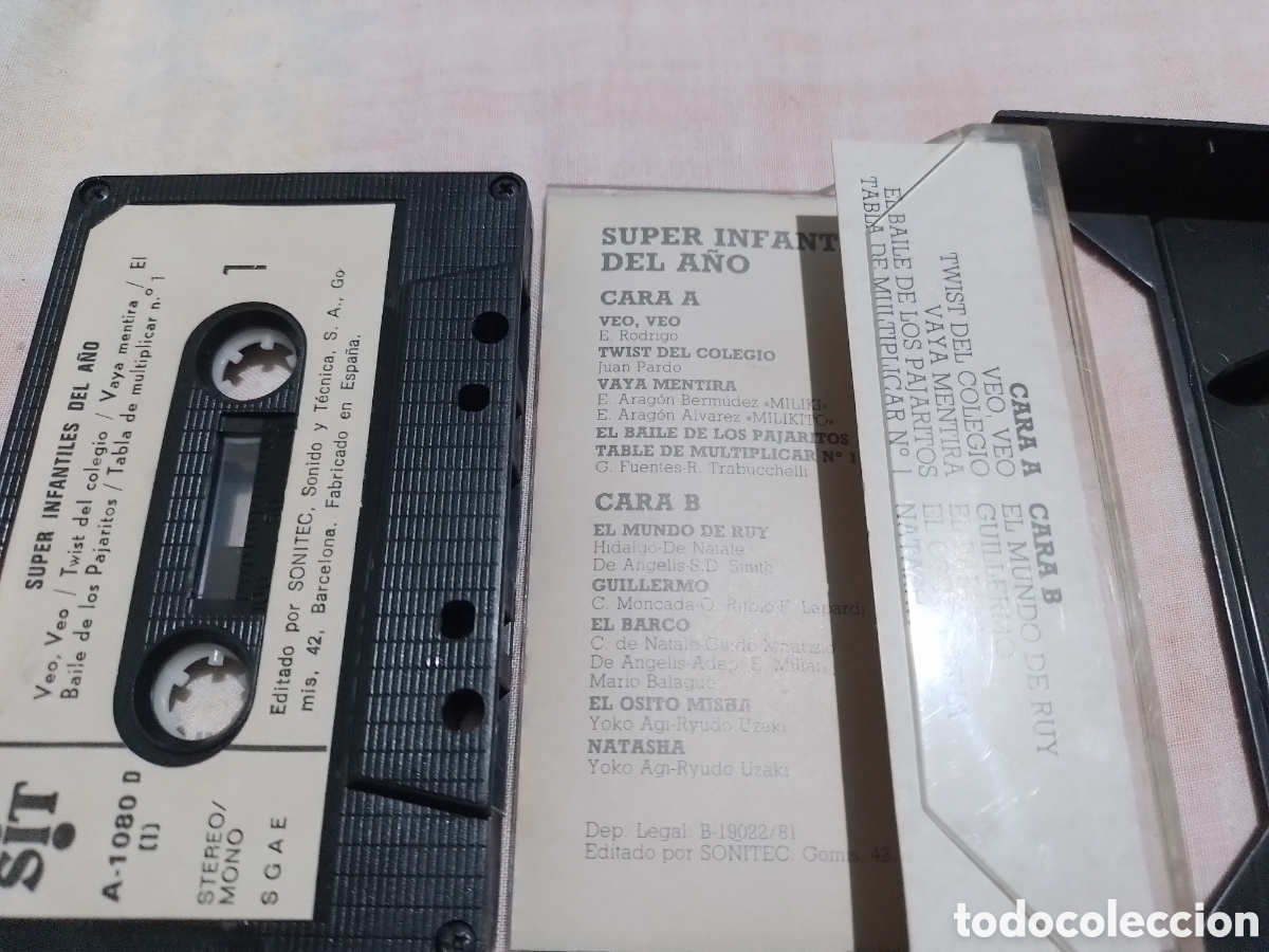Casetes antiguos: Parchis Cassette 2 Super infantil del a&ntilde;o - Foto 4