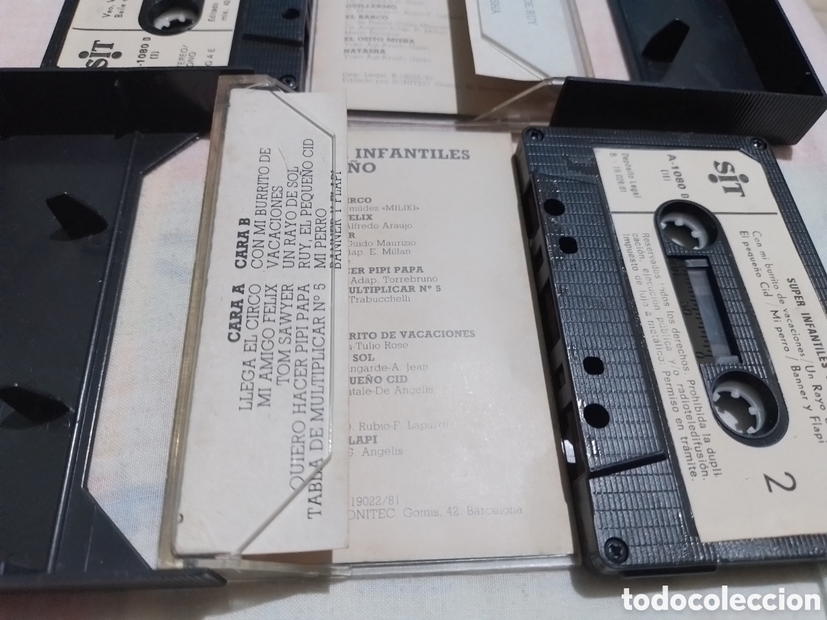 Casetes antiguos: Parchis Cassette 2 Super infantil del a&ntilde;o - Foto 5