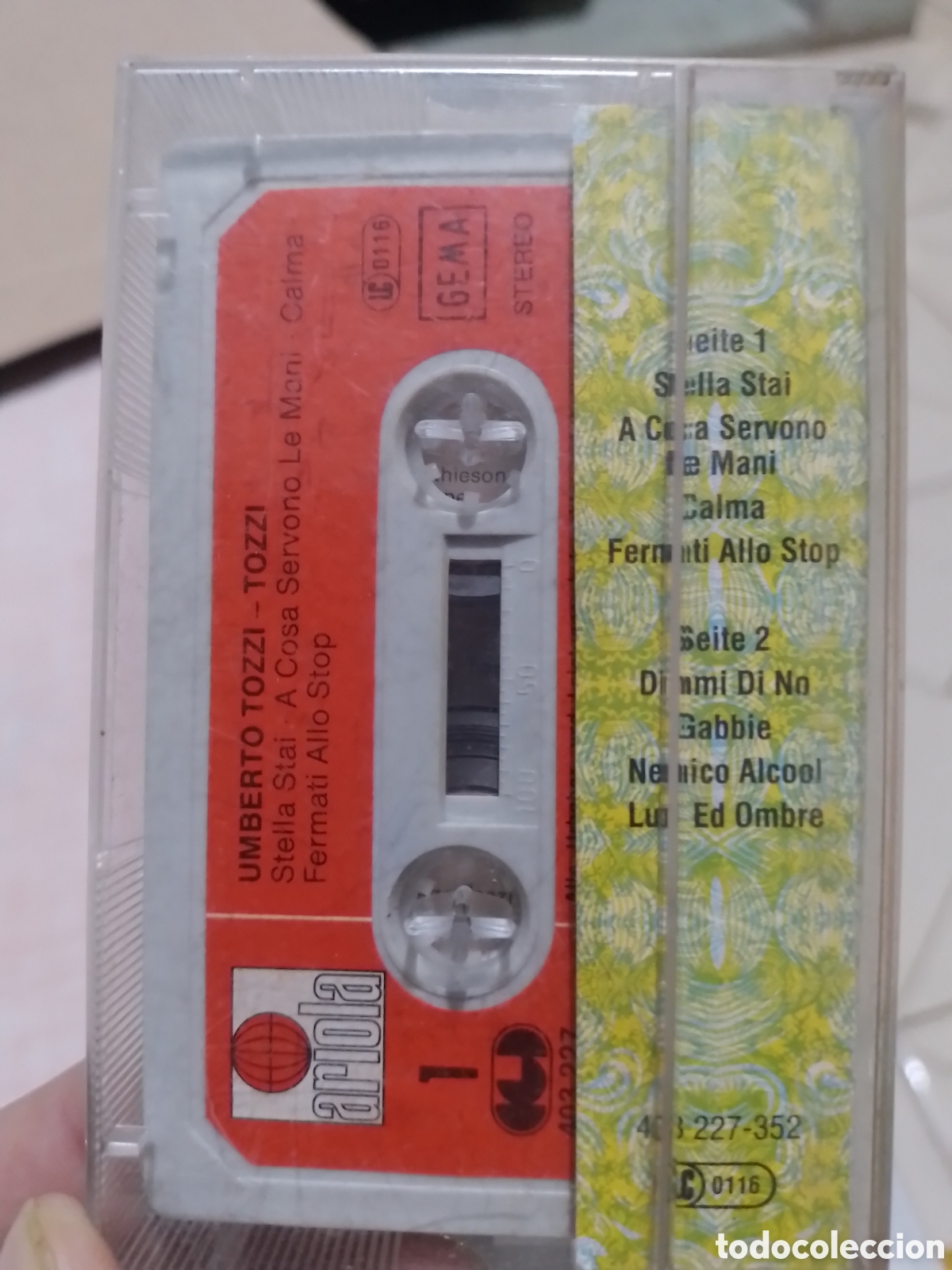 Casetes antiguos: Umberto Tozzi Cassette TOZZI - Foto 2