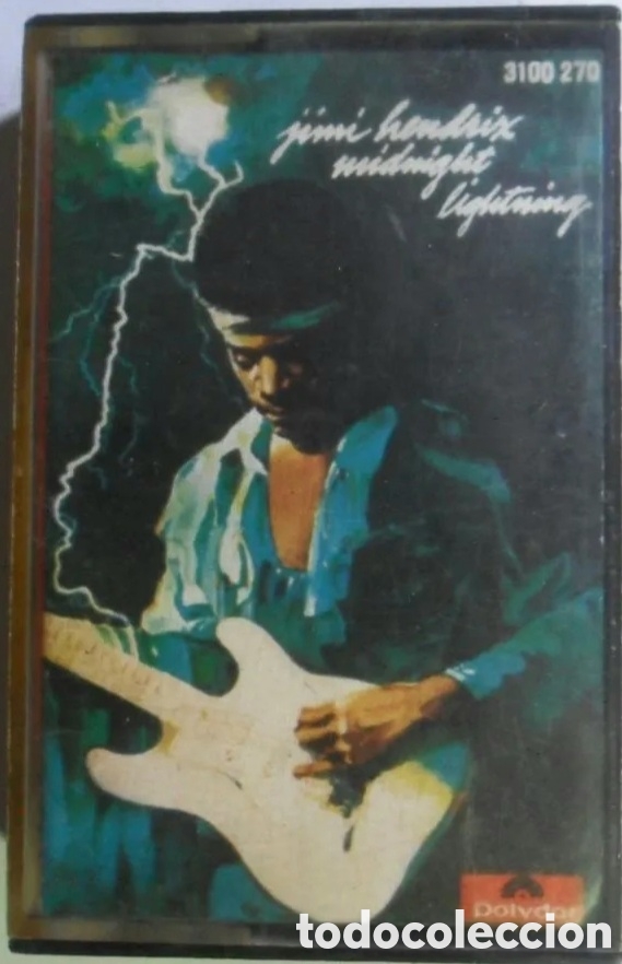 Casetes antiguos: JIMI HENDRIX - MIDNIGHT LIGHTNING - POLYDOR - 1976. CASETE - Foto 1