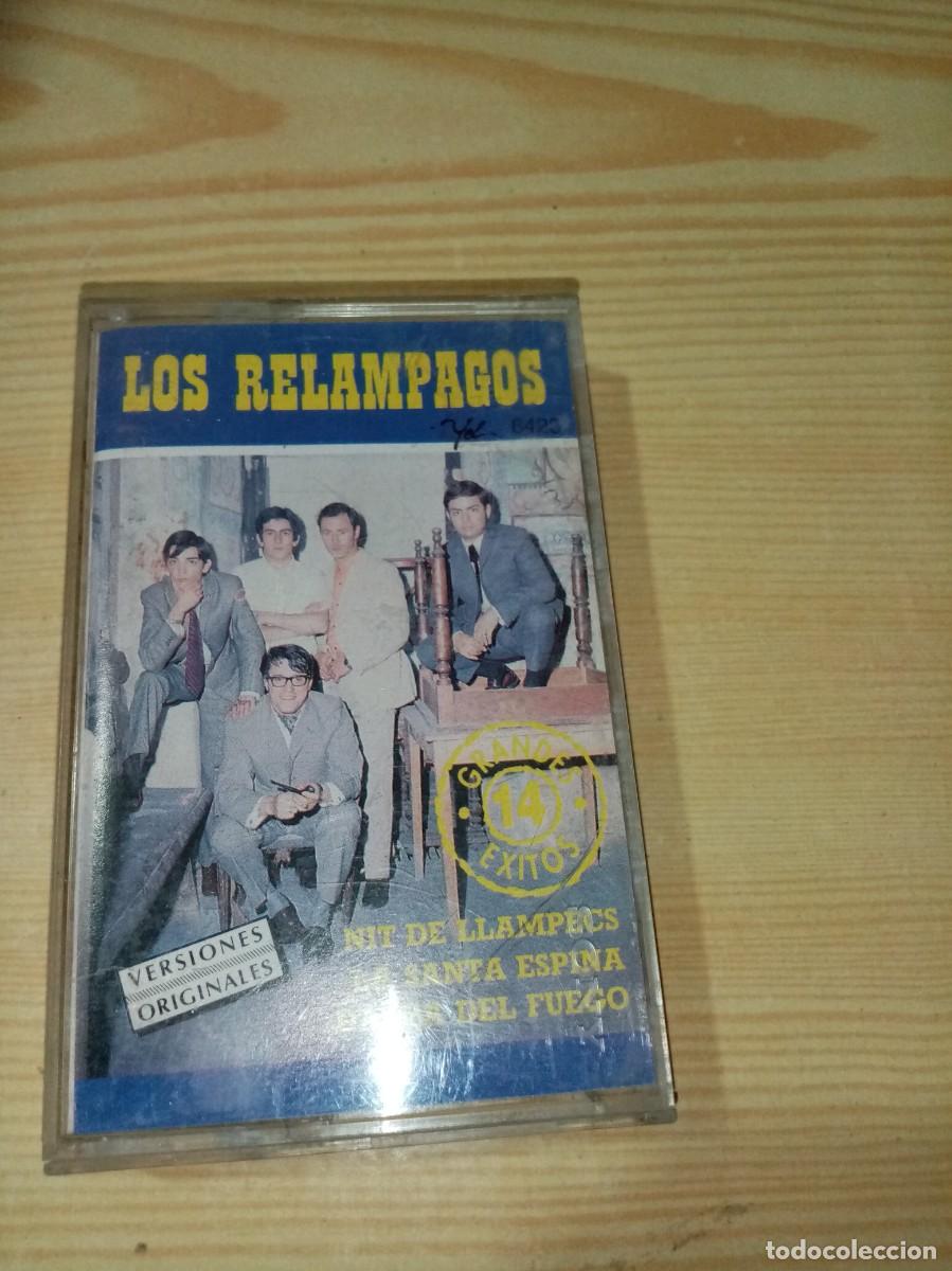 Casetes antiguos: LOS RELAMPAGOS. 14 GRANDES EXITOS. C28F - Foto 1