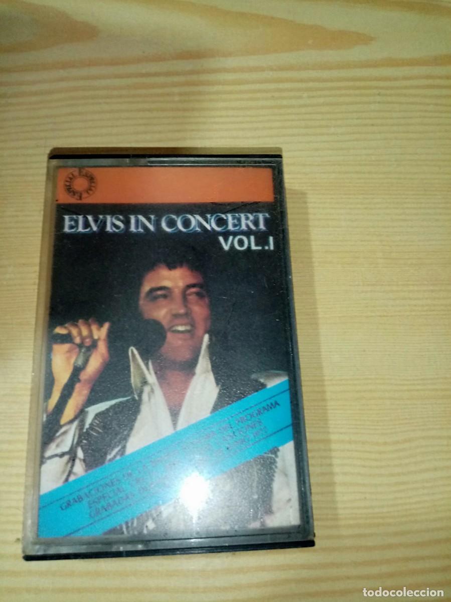 Casetes antiguos: ELVIS IN CONCERT VOL. 1. C28F - Foto 1