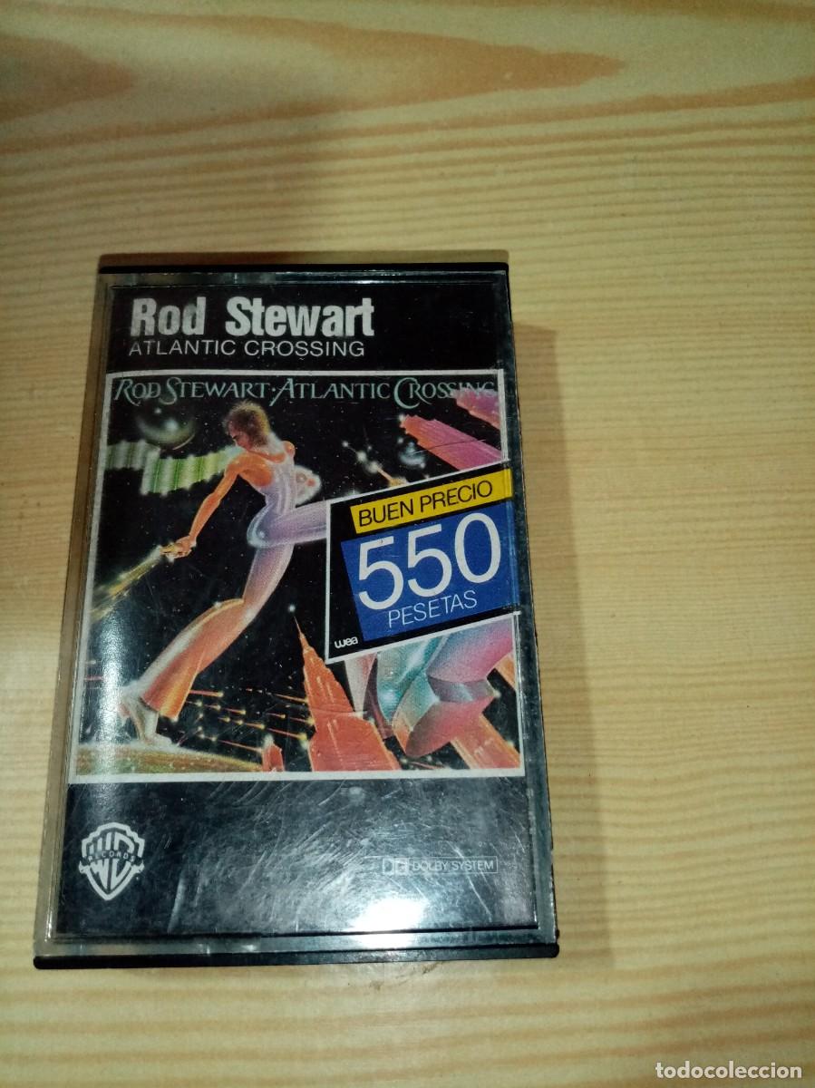 Casetes antiguos: ROD STEWART. ATLANTIC CROSSING. C28F - Foto 1