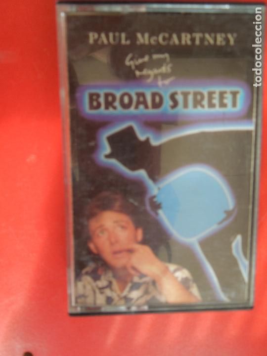 Casetes antiguos: PAUL McCARTNEY - BROAD STREET- CASETE - Foto 1