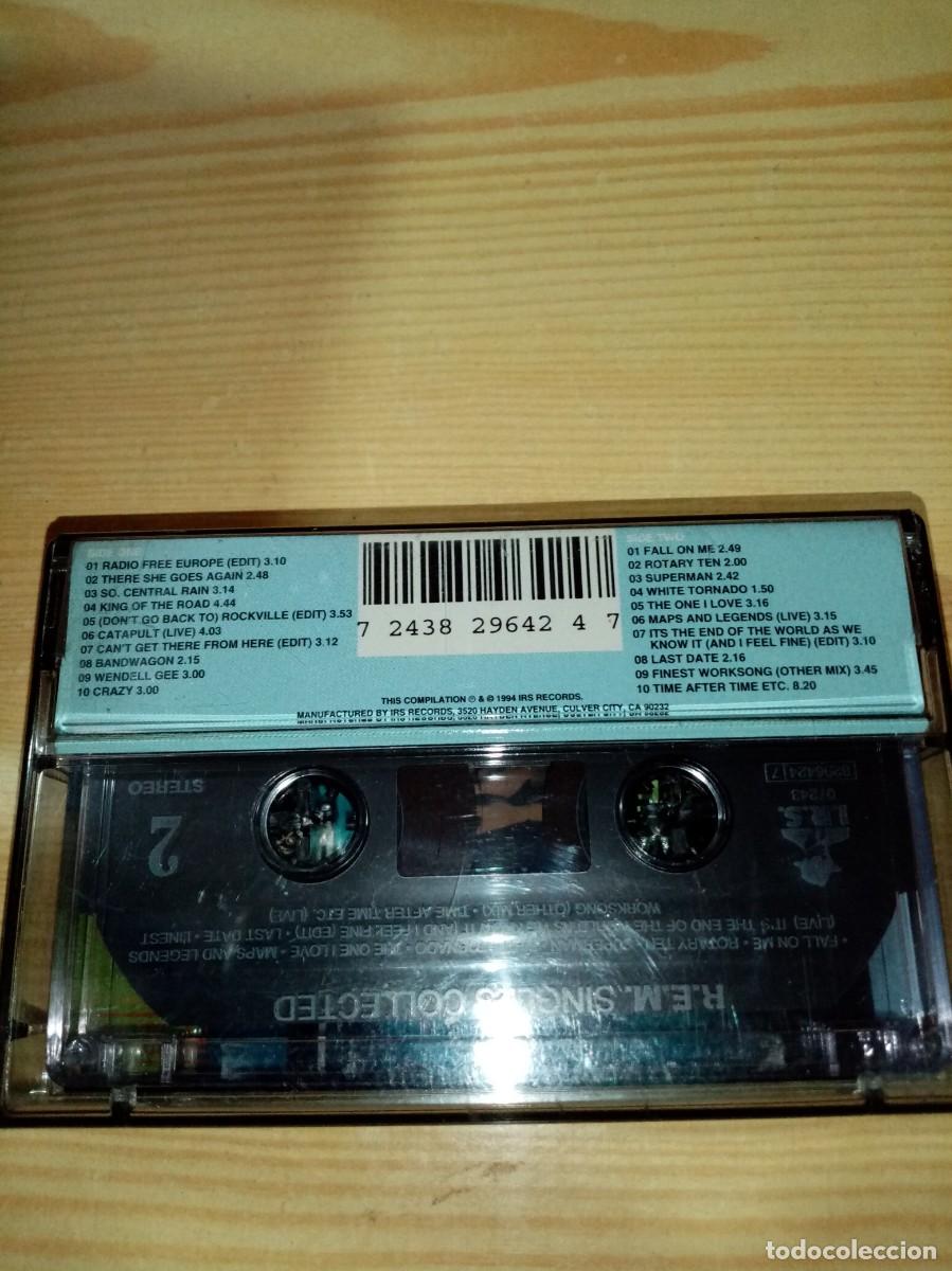 Casetes antiguos: SINGLES. R.E.M. COLLECTED. C28F - Foto 2