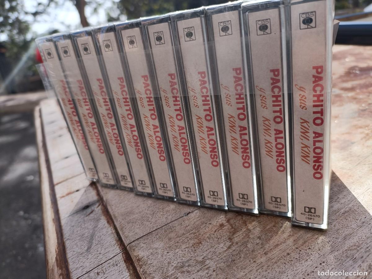 Cassettes Anciennes: Pack de 10 casete precintdos PACHITO ALONSO Y SUS KINI KINI LA VELA