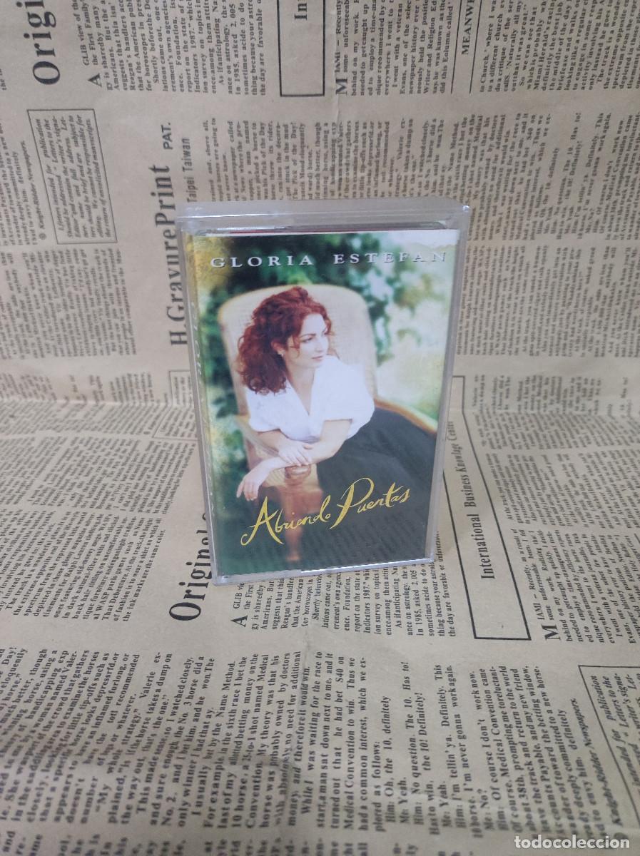 Casetes antiguos: Gloria Estefan - Abriendo Puertas - Foto 1