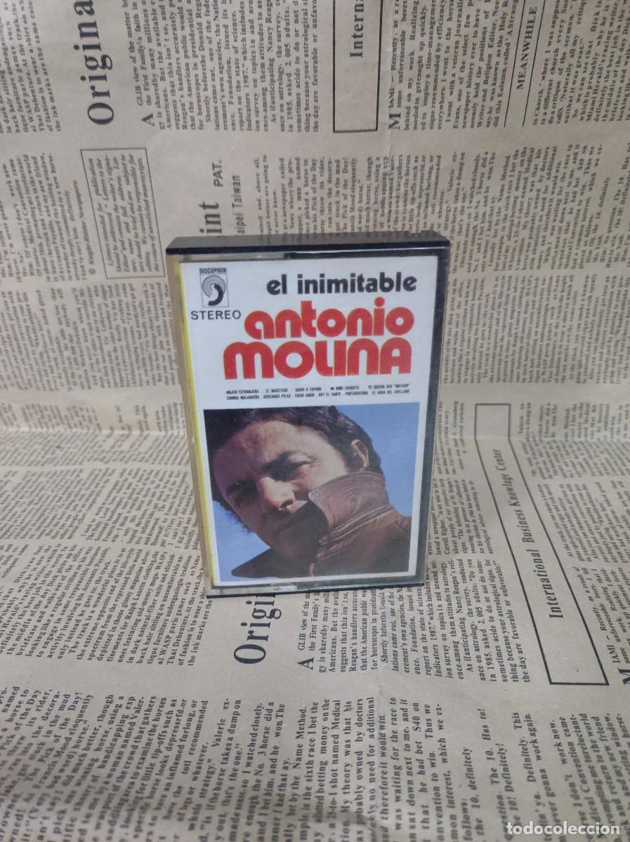 Casetes antiguos: EL INIMITABLE ANTONIO MOLINA - Foto 1