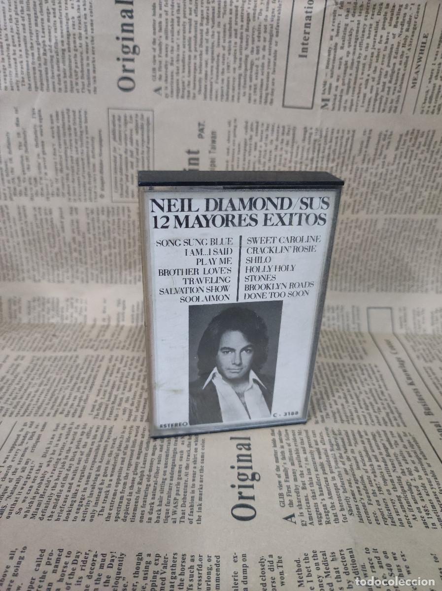 Casetes antiguos: Neil Diamond &ndash; Neil Diamond Sus 12 Mayores Exitos - Foto 1