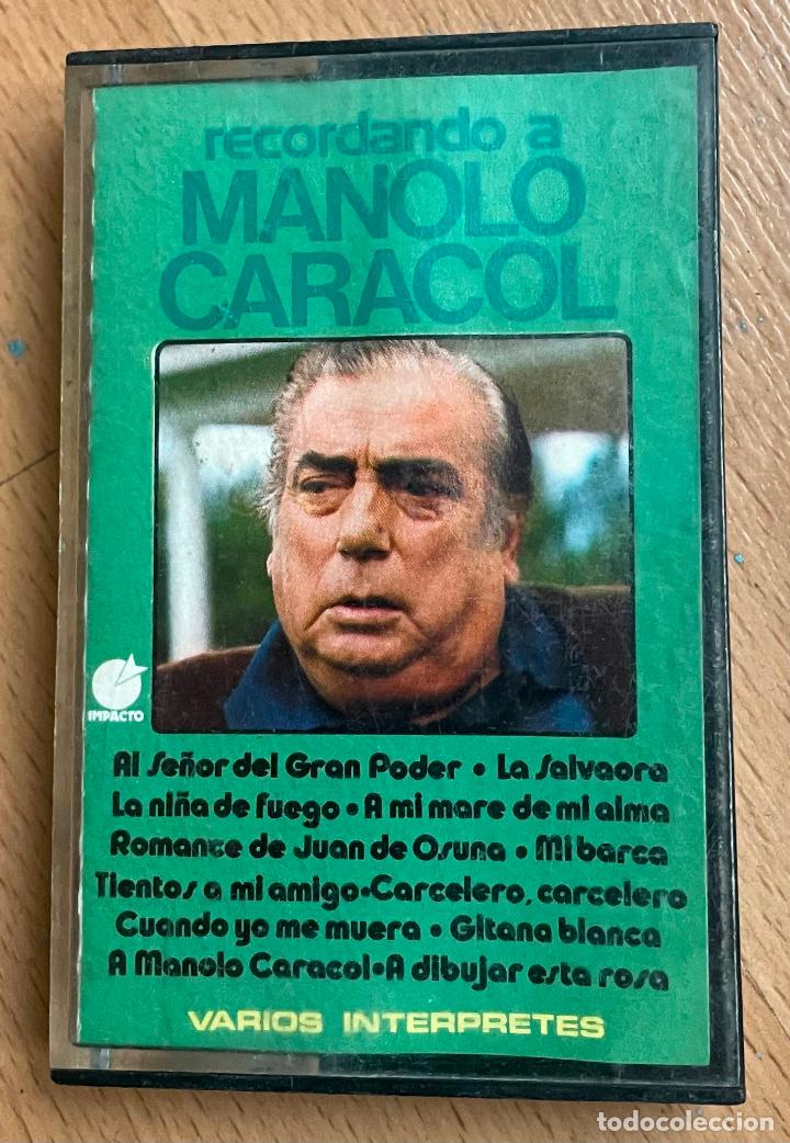 Casetes antiguos: MANOLO CARACOL, Casete - Foto 1