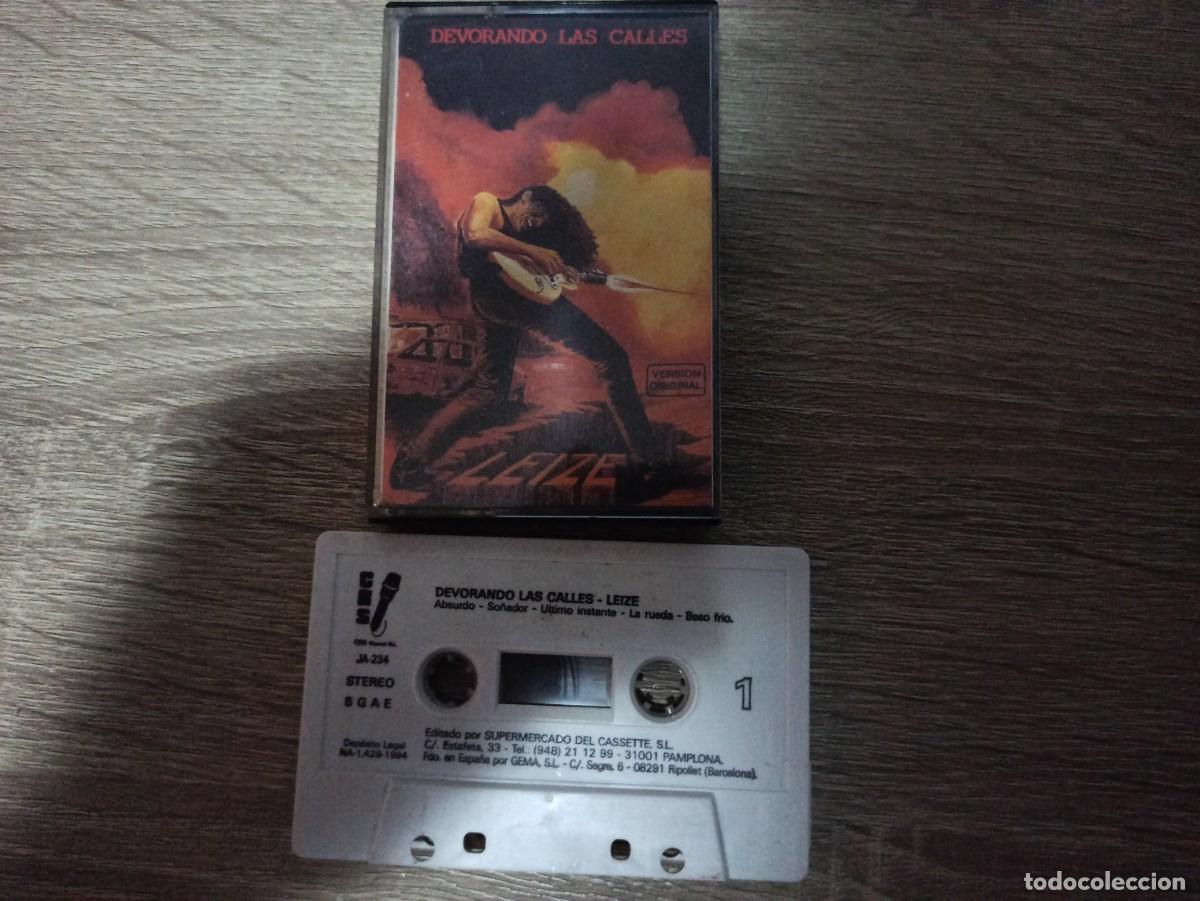 Casetes antiguos: Leize &ndash; Devorando Las Calles. espa&ntilde;a, 1994. - Foto 1