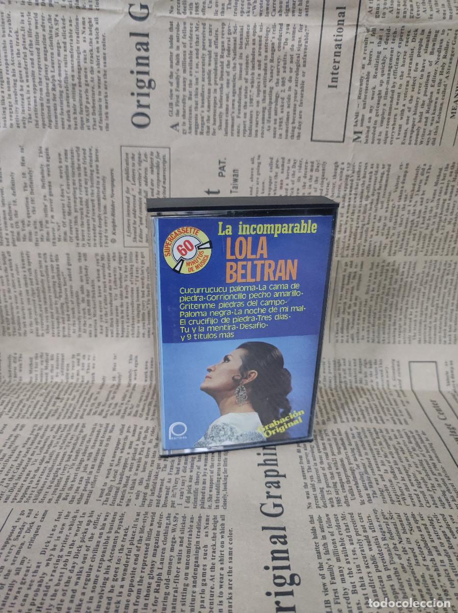 Casetes antiguos: LA INCOMPARABLE LOLA BELTRAN - Foto 1