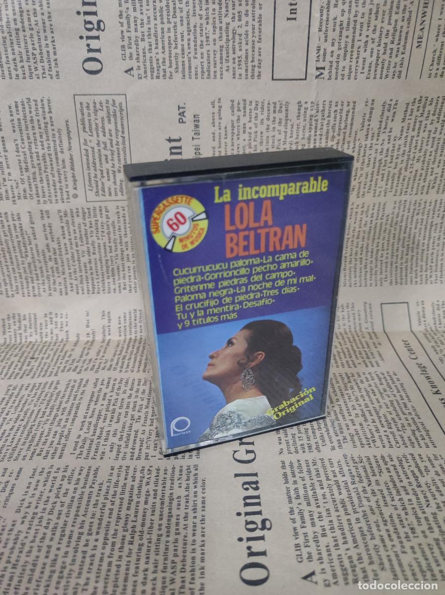 Casetes antiguos: LA INCOMPARABLE LOLA BELTRAN - Foto 1