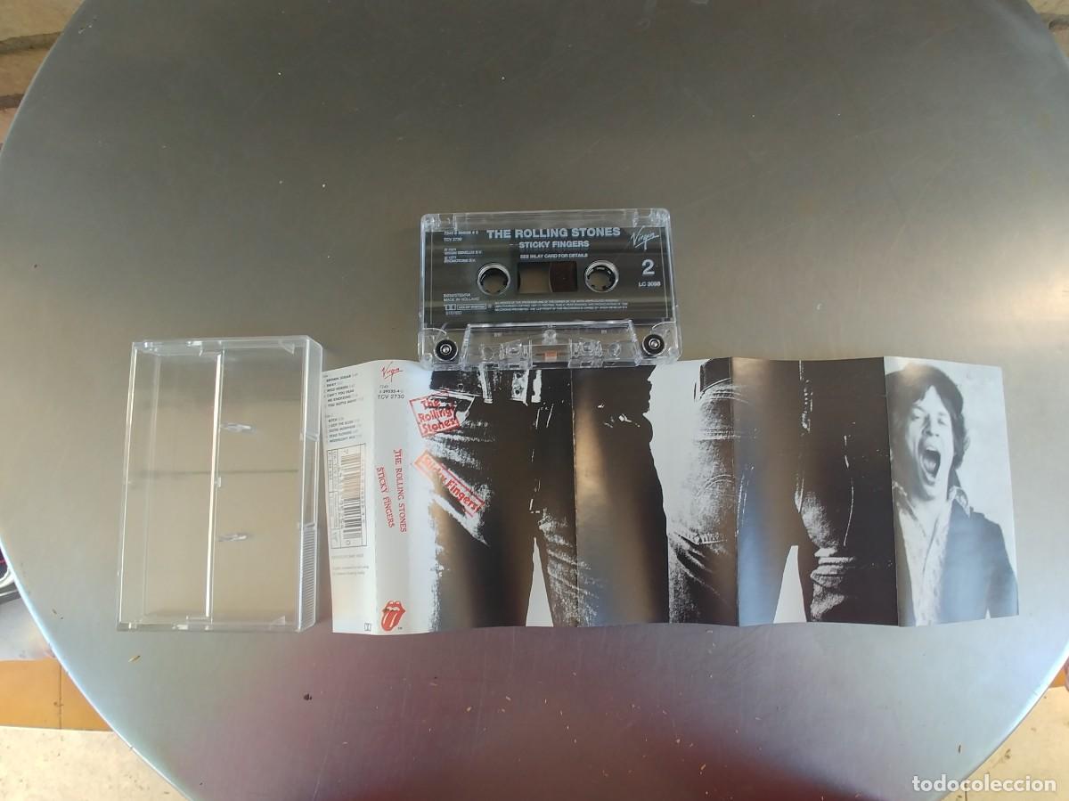 Casetes antiguos: THE ROLLING STONES-CASETE STICKY FINGERS