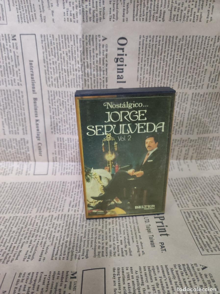 Casetes antiguos: NOSTALGICO JORGE SEPULVEDA VOL 2 - Foto 1