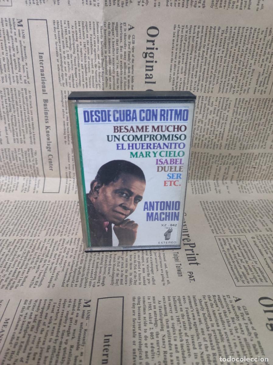 Casetes antiguos: DESDE CUBA CON RITMO ANTONIO MACHIN - Foto 1