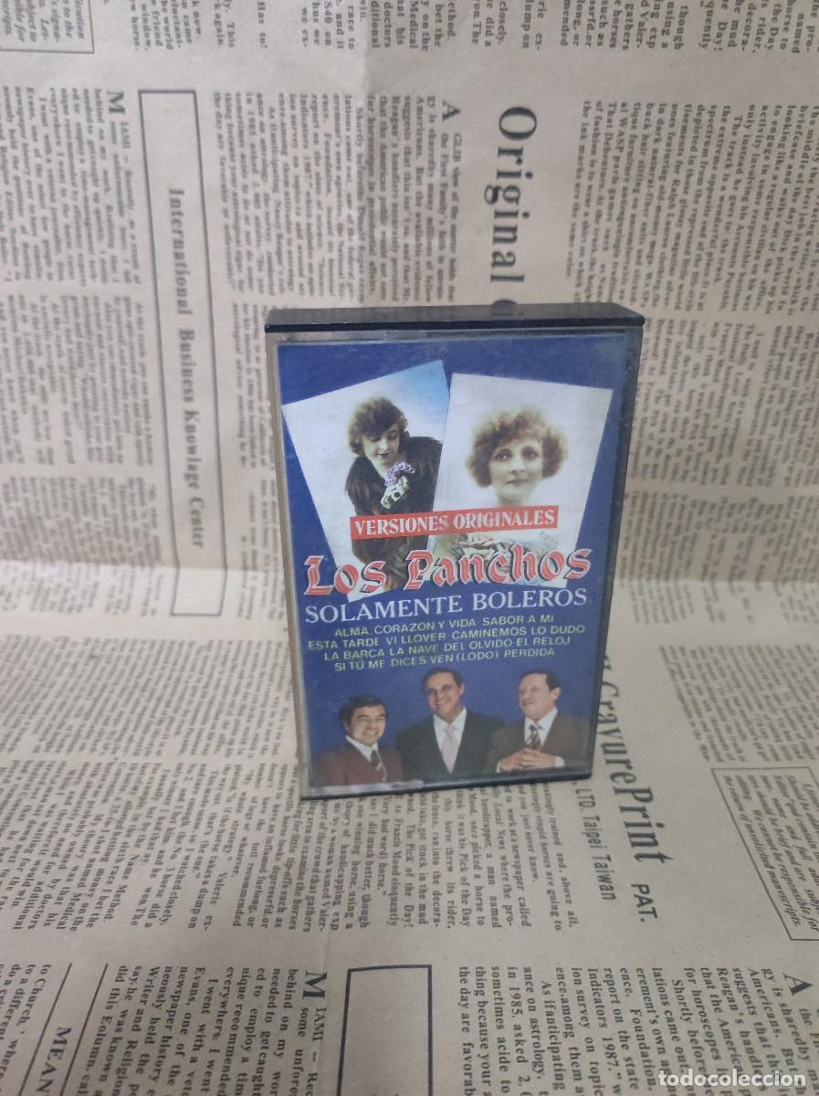 Casetes antiguos: LOS PANCHOS SOLAMENTE BOLEROS - Foto 1