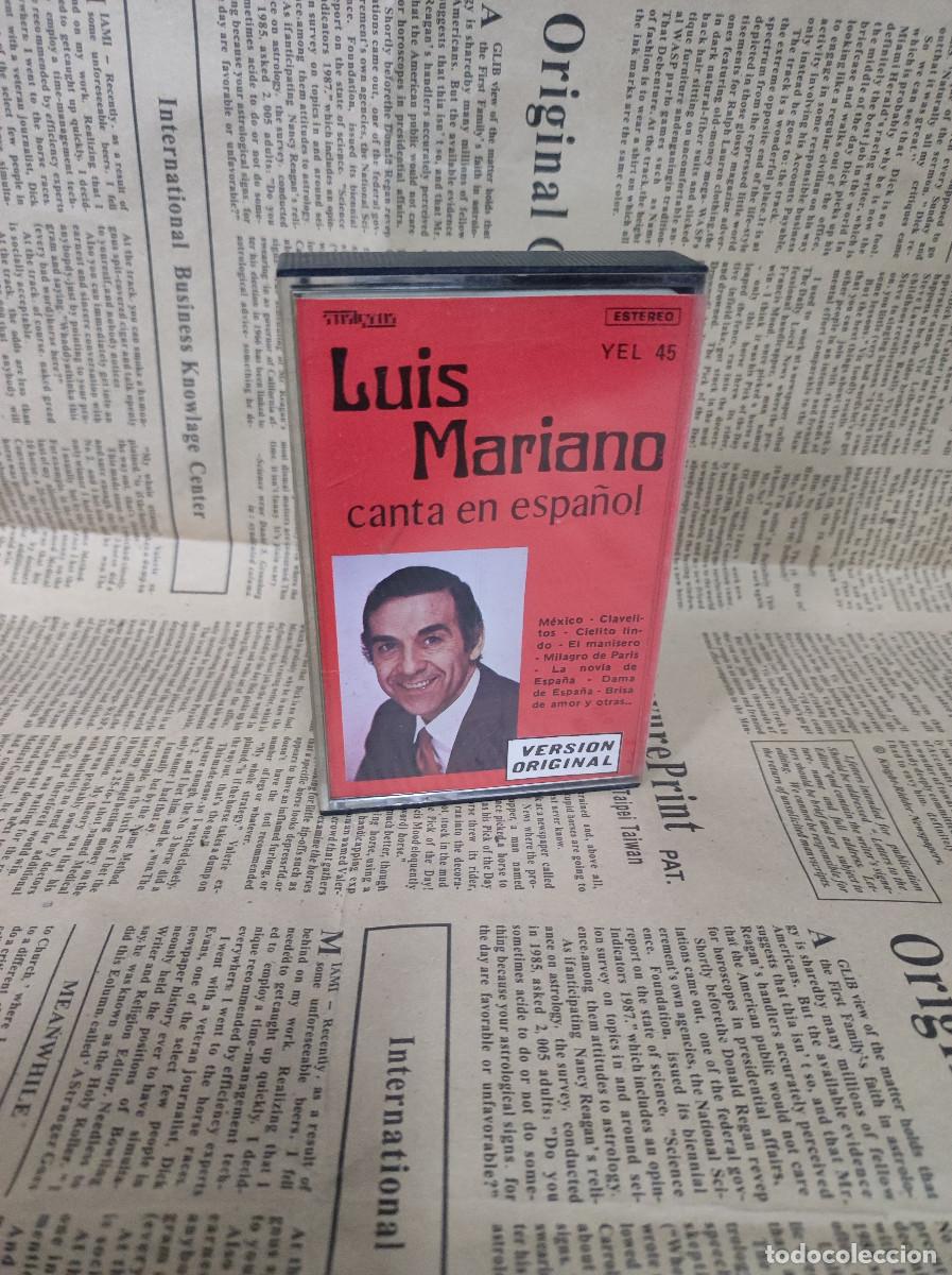 Casetes antiguos: LUIS MARIANO CANTA EN ESPA&Ntilde;OL - Foto 1