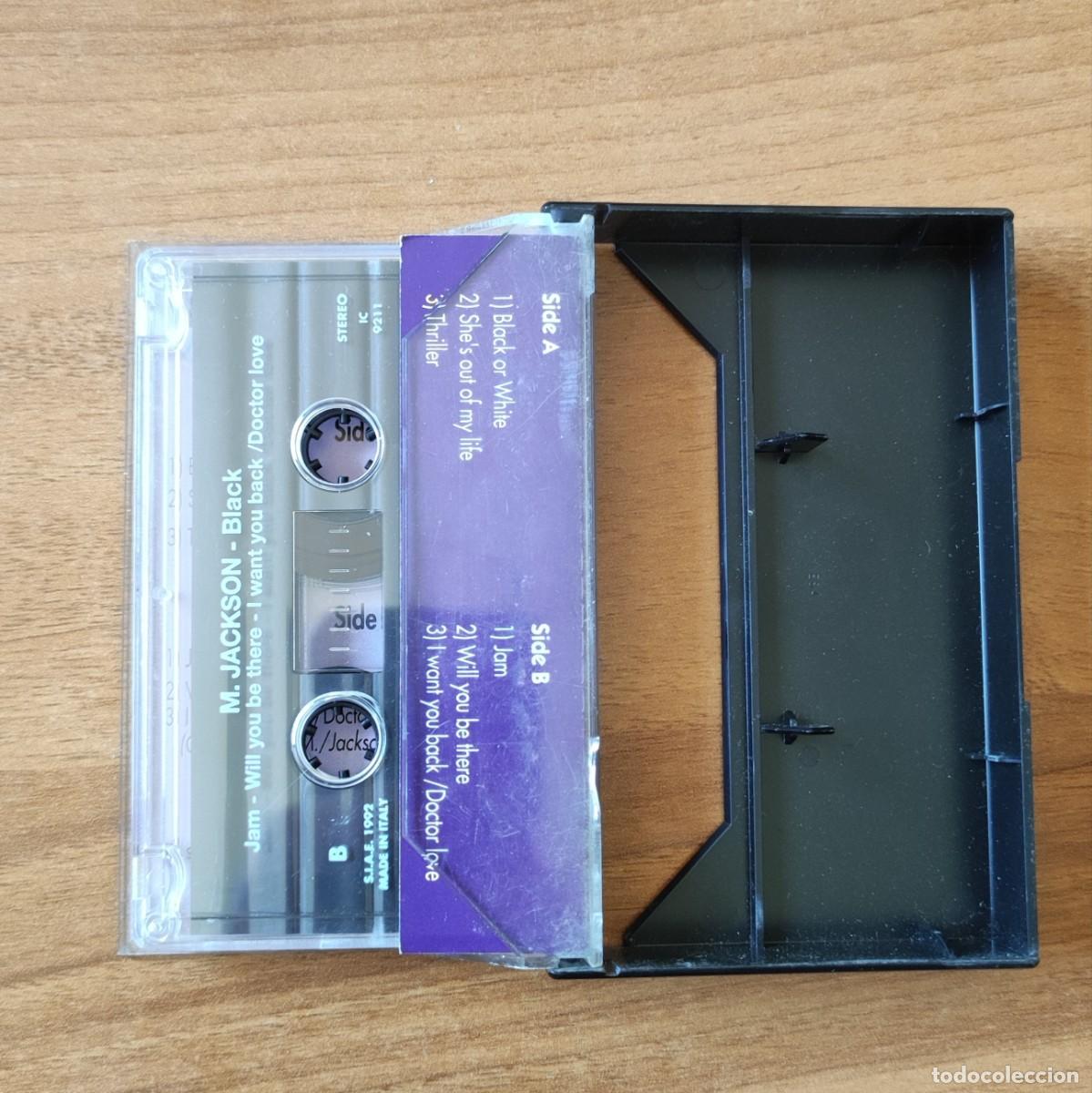 Casetes antiguos: Michael Jackson In Concert - Black - Cinta Cassette - Foto 3