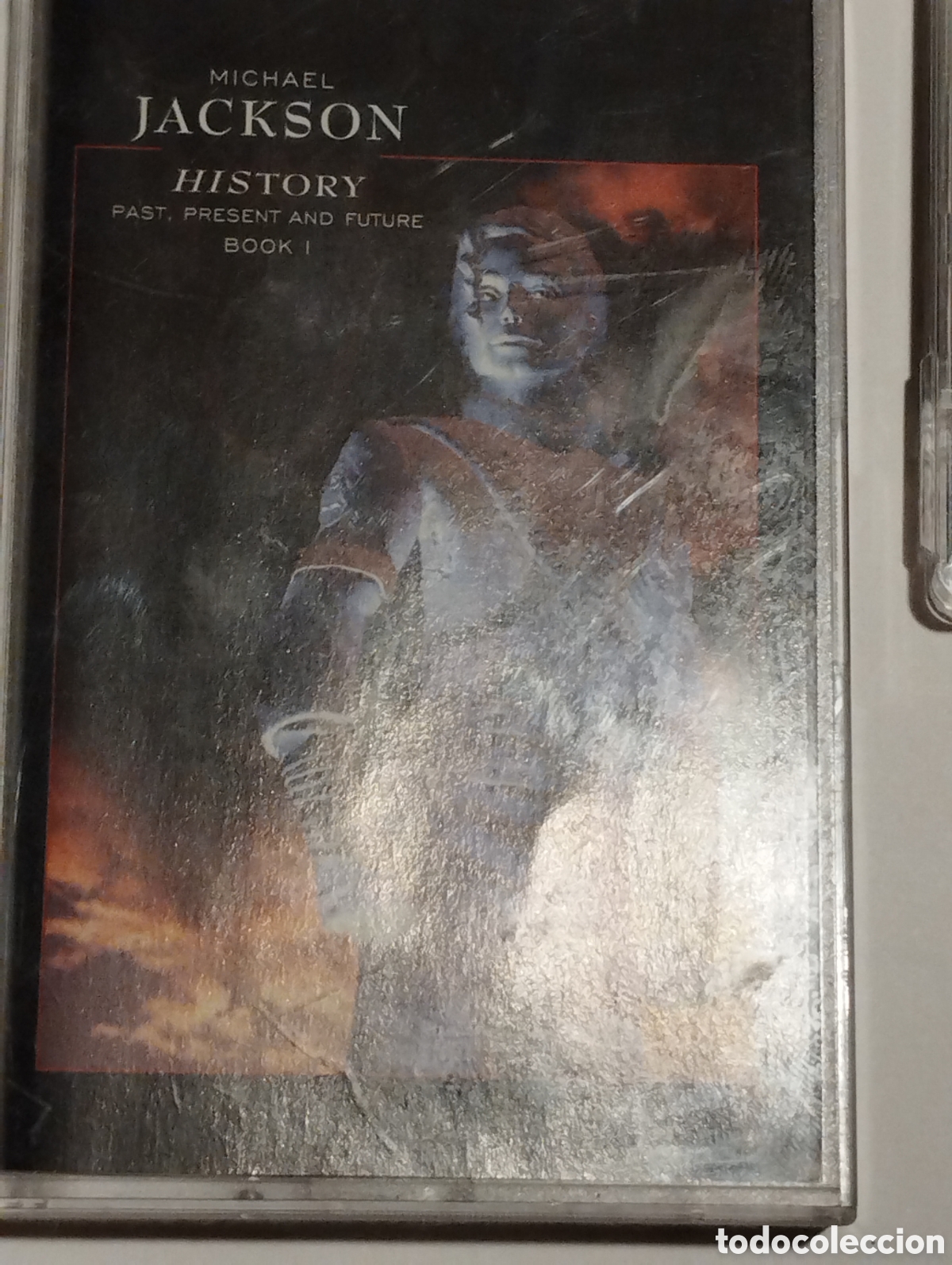 Casetes antiguos: Cinta de casete Michael Jackson history - Foto 1