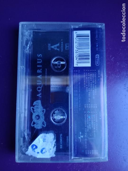 Casetes antiguos: Aqua &lrm;&ndash; Aquarius - CASETE UNIVERSAL 2000 PRECINTADA - DISCO POP - Foto 2
